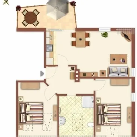Appartement Monico *